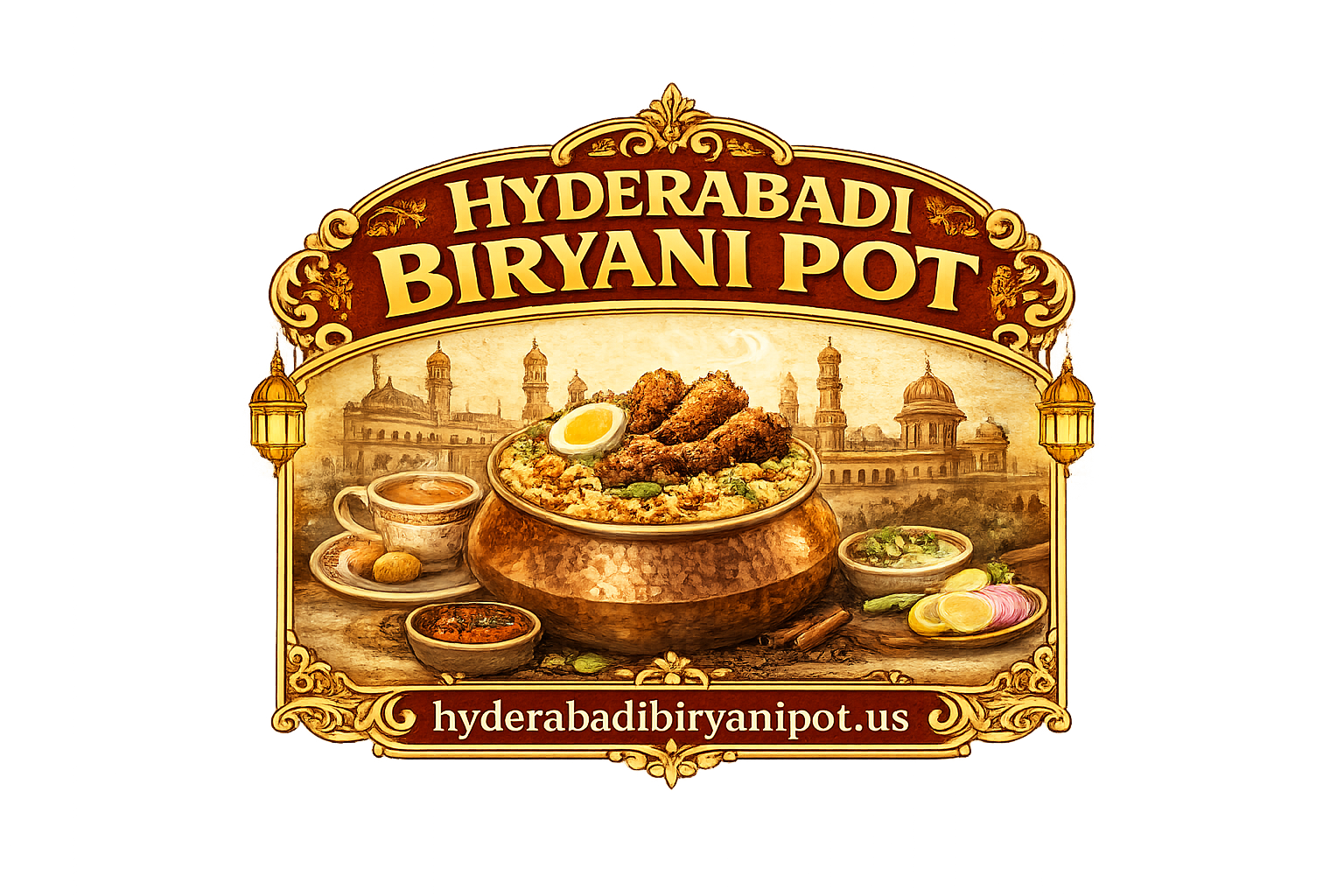 Hyderabadi Biryani Pot logo